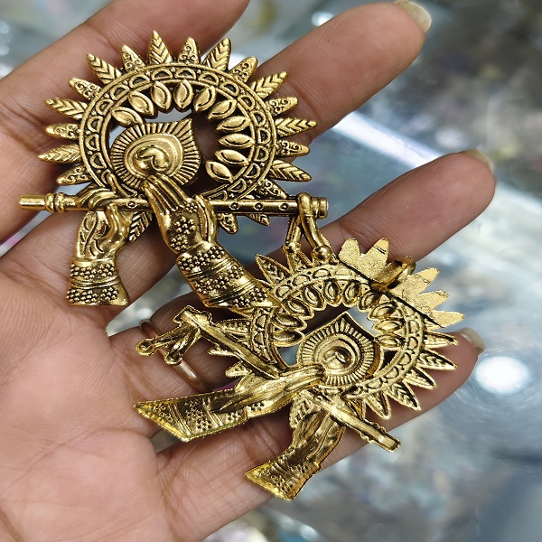 Krishna Flute Metal Charm