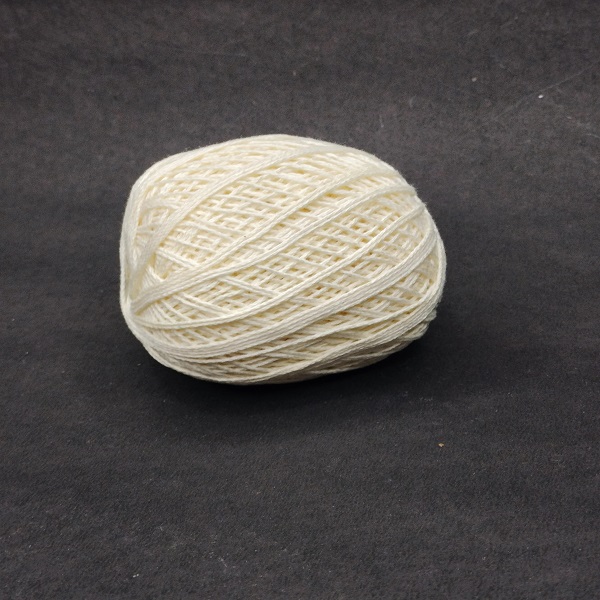 Off white crochet thread 1 mm