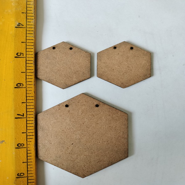 MDF Pendent Earring Set 02