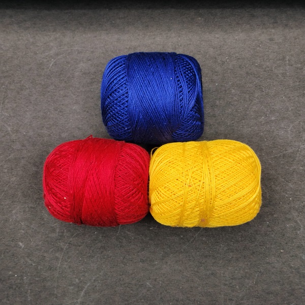 crochet thread 20 gram each 3 ball pack