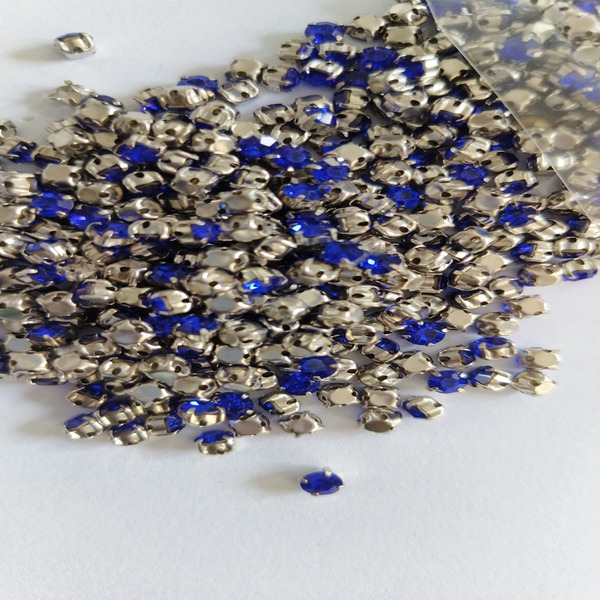 Blue clipstone 4 mm