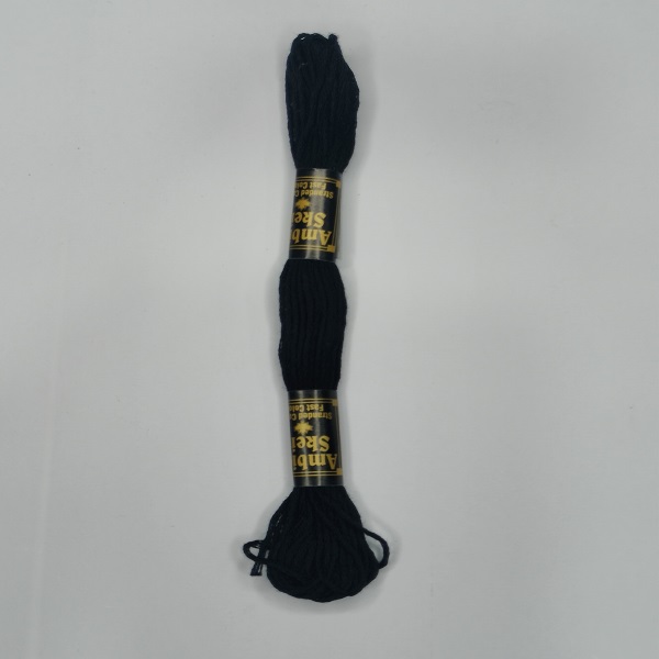 Embroidery thread DIY black