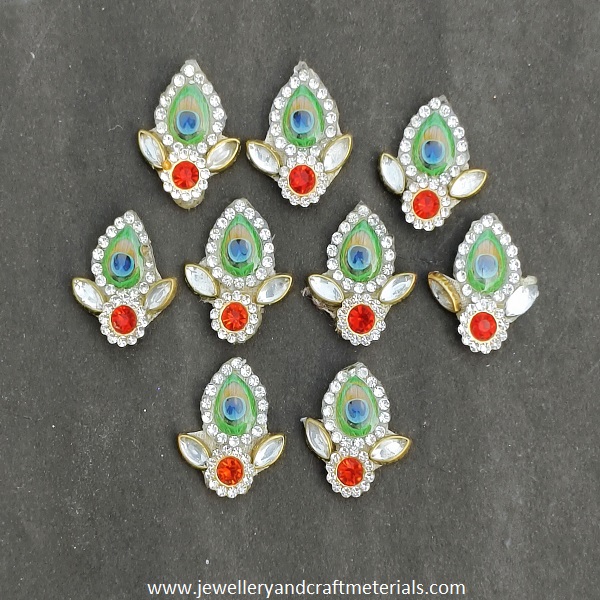 Colorful Embroidered Fabric Patch