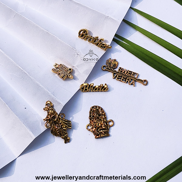 Assorted Charm Combo Set for Rakhi Making 07