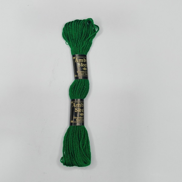 Embroidery thread DIY green
