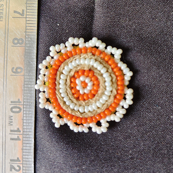 Embroidered circle 11