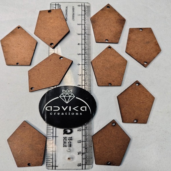 Pentagon MDF cutting 4 cm