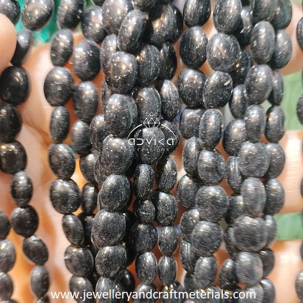 Flat Oval Beads for DIY Jewelry and craft 05
