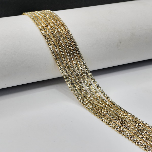 Nug chain for jewelry making and embroidery