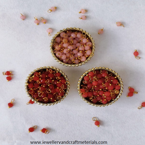 combo of 3 colors Handmade Jewelry with Crystal Loreal Beads