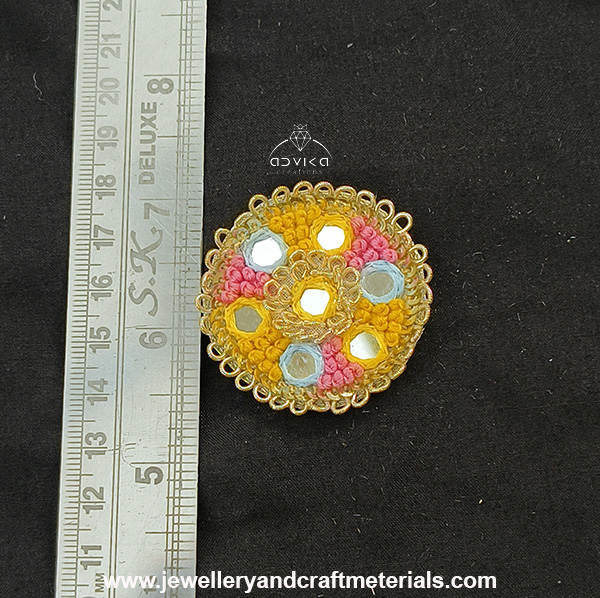 Rangoli embroided patchs 03