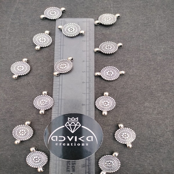 double loop Gold silver connector