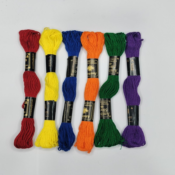 Embroidery thread DIY combo of 6 pieces