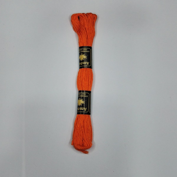 Embroidery thread DIY red