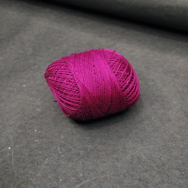 fuchsia crochet thread 