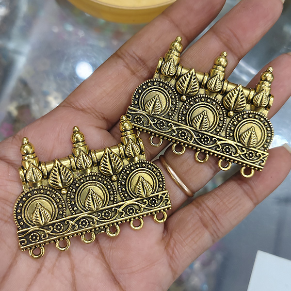 Golden Temple Metal Charm