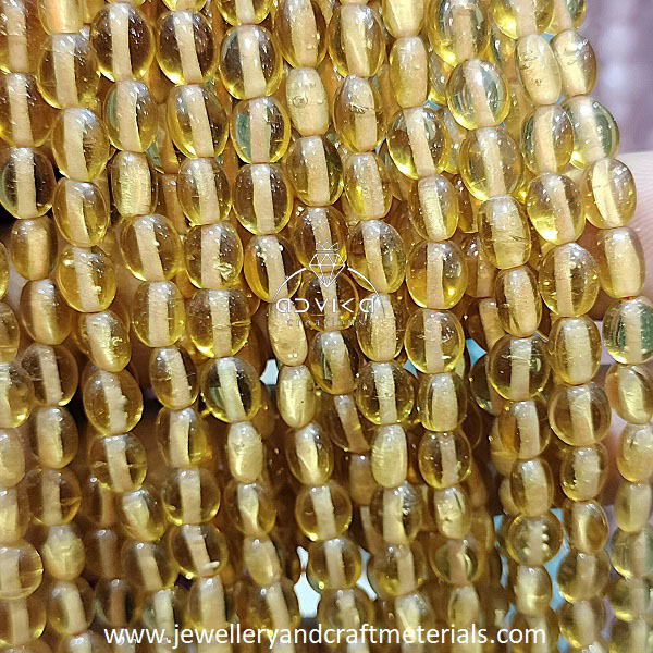 Flat Oval Beads for DIY Jewelry and craft 15