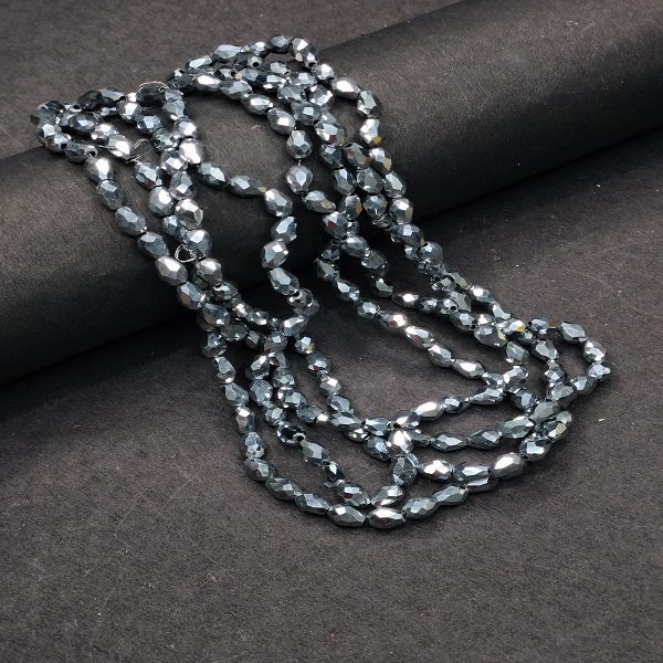 Drop shape glass beads 07