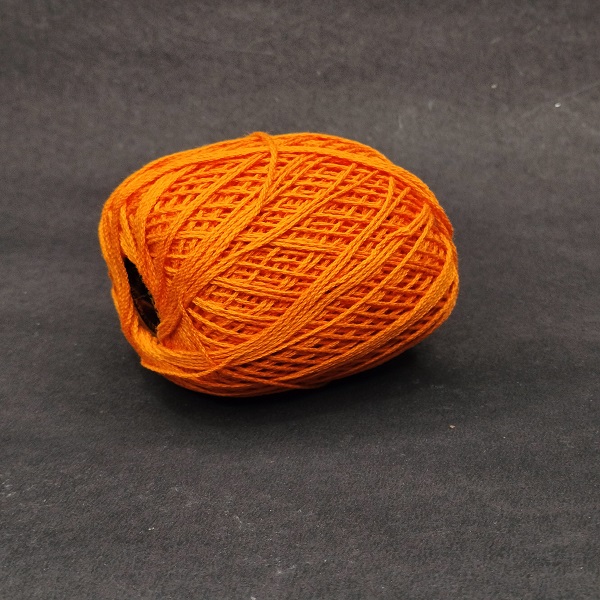  orange crochet thread