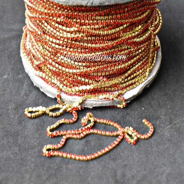 Red Stone chain roll