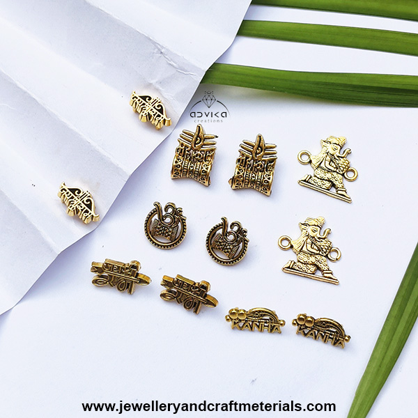 Assorted Charm Combo Set for Rakhi Making 09