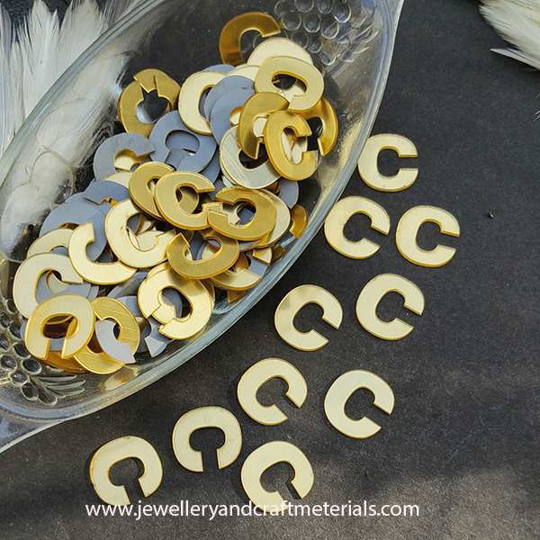 C alphabet 1 inch cutout