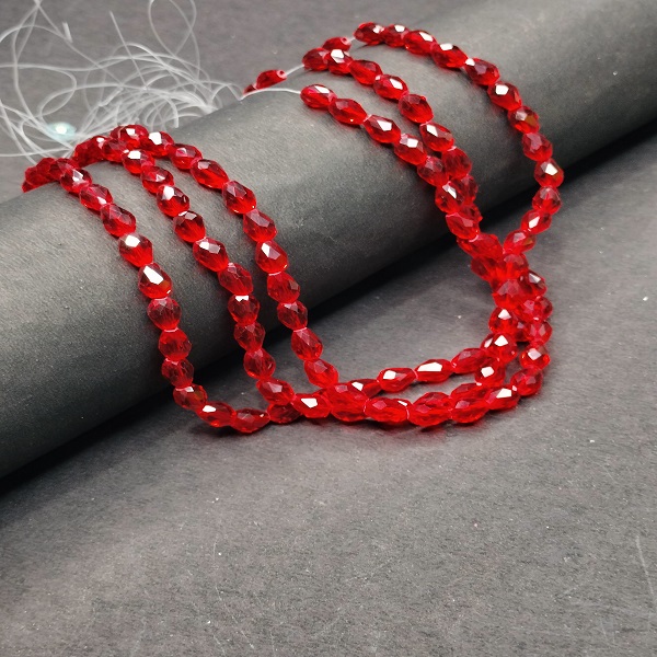 Drop shape glass beads 08