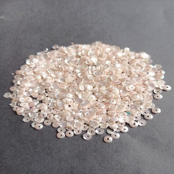 Baby Pink round sequins