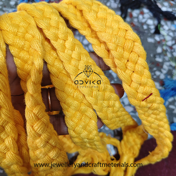 Choti necklace dori YELLOW