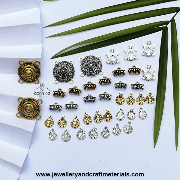 Designer Oxidized charm combo 10