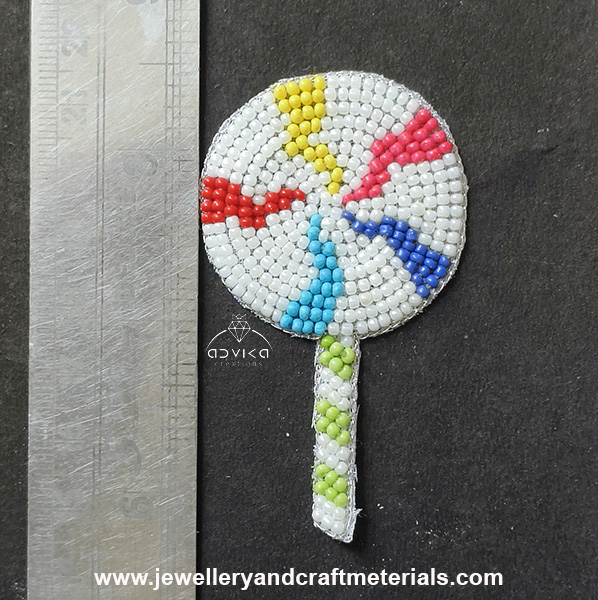 Embroidered Lollipop Patch 