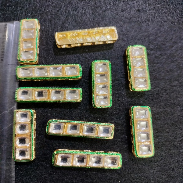 Meena kundan 4 hole connector