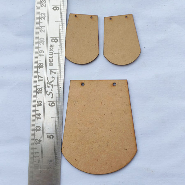 MDF Pendent Earring Set 16