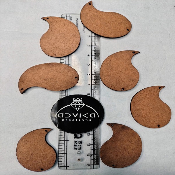 Mango Shape MDF Cutting 4 cm