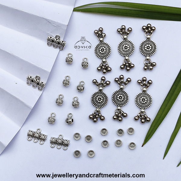 Designer Oxidized charm combo 07