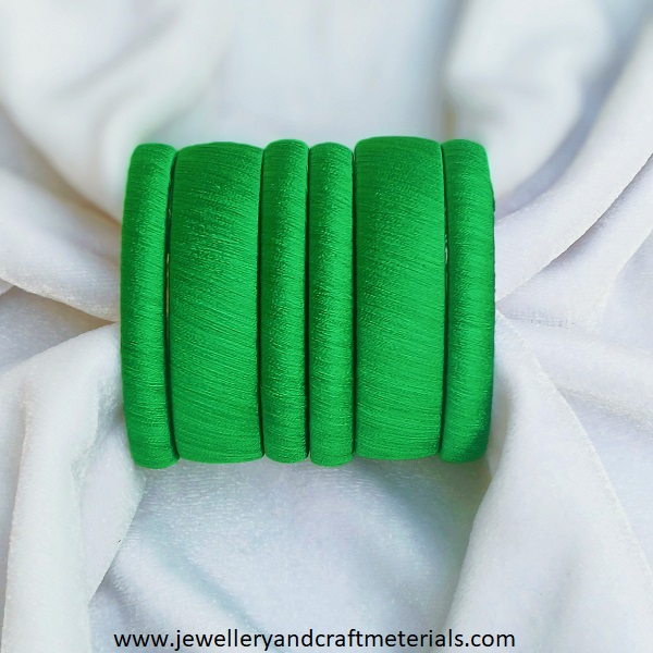 Silk thread kada bangle base