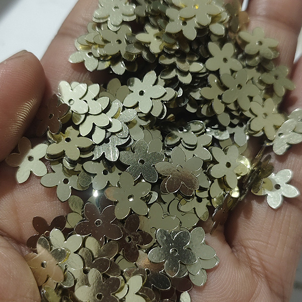 Golden Flower Sequins