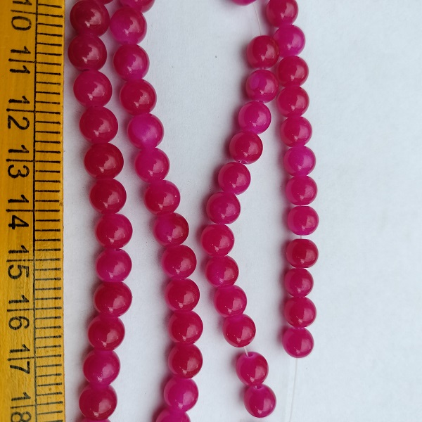 Light Pink Glass Beads for accessories like necklaces, bracelets, and earrings