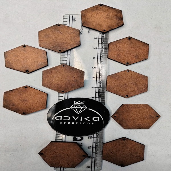 hexagon Mdf cutting 3 cm