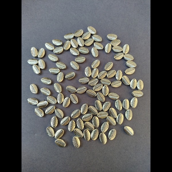 Leaf Metal Beads