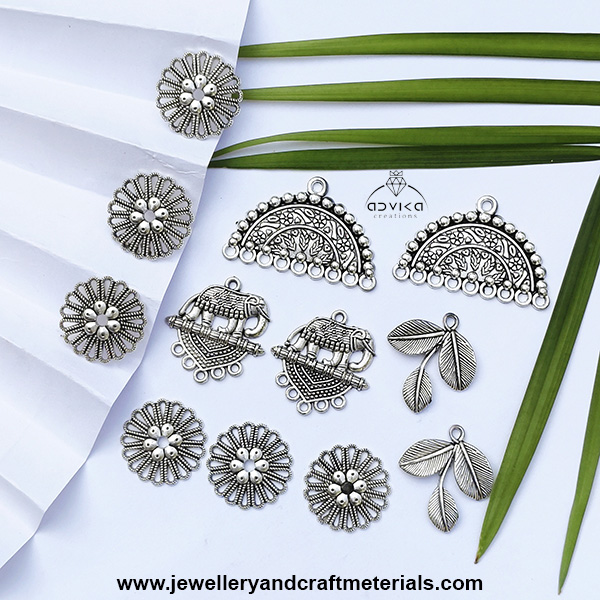 Designer Oxidized charm combo 12