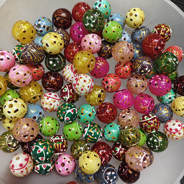 Hand-Painted Beads