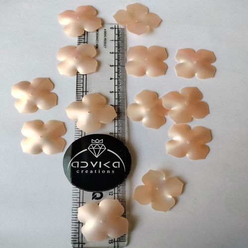 Peach Flower 20 mm Sequins