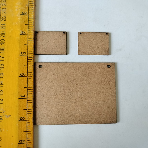 Square Shape pendent earring 08