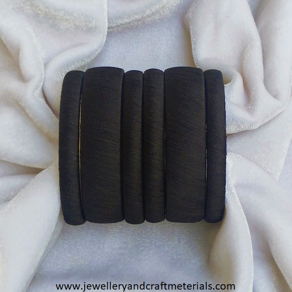 Silk thread kada bangle base