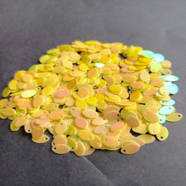 Yellow Rainbow Sequins