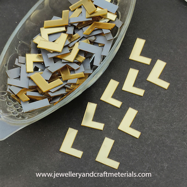 L alphabet 1 inch cutout