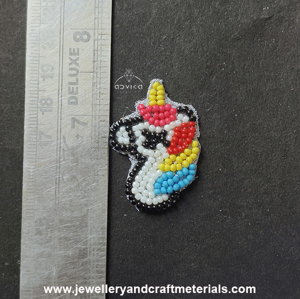 Embroidered Unicorn Patch 02