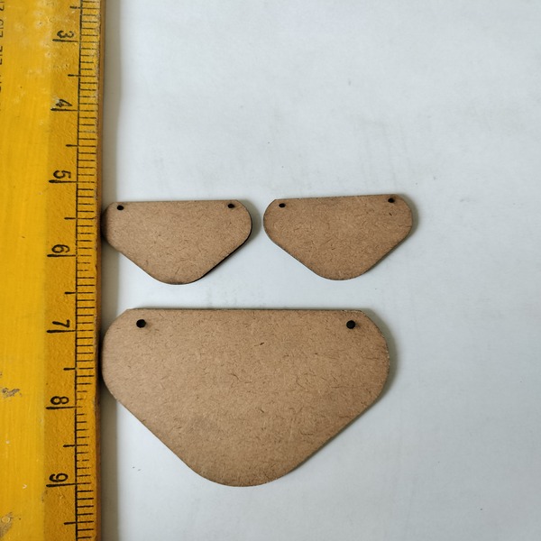 MDF Pendent Earring Set 05