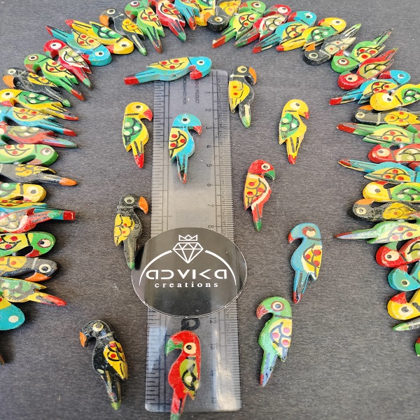 Multi colour parrots